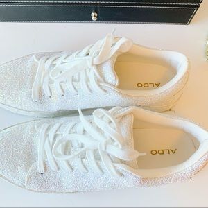 Fully Glitter Aldo Sneakers sz 9